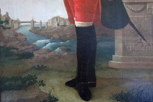 Laufenburg - CH Detail Laufen im Gemälde Joseph II