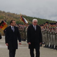 10.11.2017 - Einweihung des Historial durch Bundespräsident F.W. Steinmeier und den französischen Staatspräsidenten E. Macron (Hubert Matt-Willmatt)