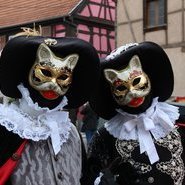 Karneval im elsässischen Rosheim (Hervé Laurent) Karneval im elsässischen Rosheim (Hervé Laurent)