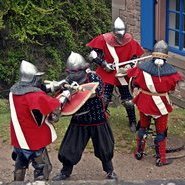 Mittelalterfest auf der Burg Lichtenberg / Hanau (TI Pays de LPP)