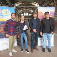Pressekonferenz zum 2. Ortenauer Weinmarkt des Weinparadies Ortenau: Matthias Wolf (WG Schloss Ortenberg), Katja Remer (WPO - Marketing), Georg Lehmann (WG Rammersweier), Stefan Schürlein (Stadt Offenburg). (Hubert Matt-Willmatt) Pressekonferenz zum 2. Ortenauer Weinmarkt des Weinparadies Ortenau: Matthias Wolf (WG Schloss Ortenberg), Katja Remer (WPO - Marketing), Georg Lehmann (WG Rammersweier), Stefan Schürlein (Stadt Offenburg). (Hubert Matt-Willmatt)