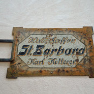 Historisches Gasthausschild © Beate Kierey