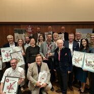 Die stolzen Sieger des Top Ten Spätburgunder Wettbewerbs des Weinparadies Ortenau © Hubert Matt-Willmatt