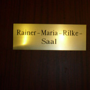 Der Speisesal der Villa Sommerberg heißt ab Sept. 2010 Rainer-Maria-Rilke-Saal