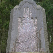 Ornes - zerstörtes Dorf