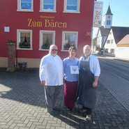 Verleihung der Plakette 'Historisches Gasthaus' an den Bären in Norsingen - Fam. Siebler ( 25.02.2015)