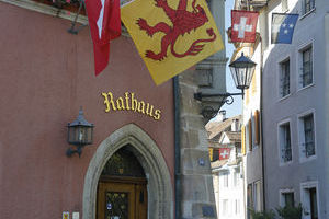 Laufenburg - CH Stadtansicht Rathaus