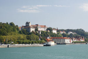 Blick auf Meersburg