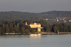 Mainau Blick von Pension Ödenstein