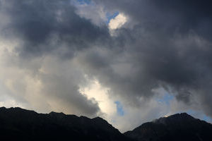 Gewitter über Innsbruck