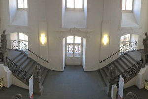 Meersburg Neues Schloss Treppe von Johann Balthasar Neumann