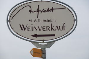 Weingut Aufricht,  Stetten (H.Matt-Willmatt)