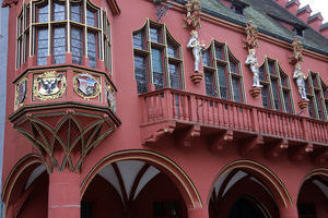 Historisches Kaufhaus am Münsterplatz in Freiburg