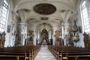 Sankt Peter, barocke Innenansicht