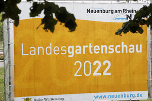 Neuenburg mIt Hinweis auf die LGS 2022 