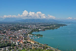 Bregenz - Panoramafoto (Curt Huber)
