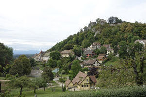 Ferrette Blick auf Ruine